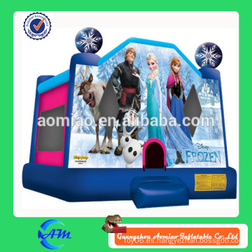 El nuevo diseño congeló el bouncer inflable congelado del bouncer adulto del bebé para la venta